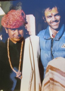 Леонард Орр и Бабаджи. Индия, 1977 г. 